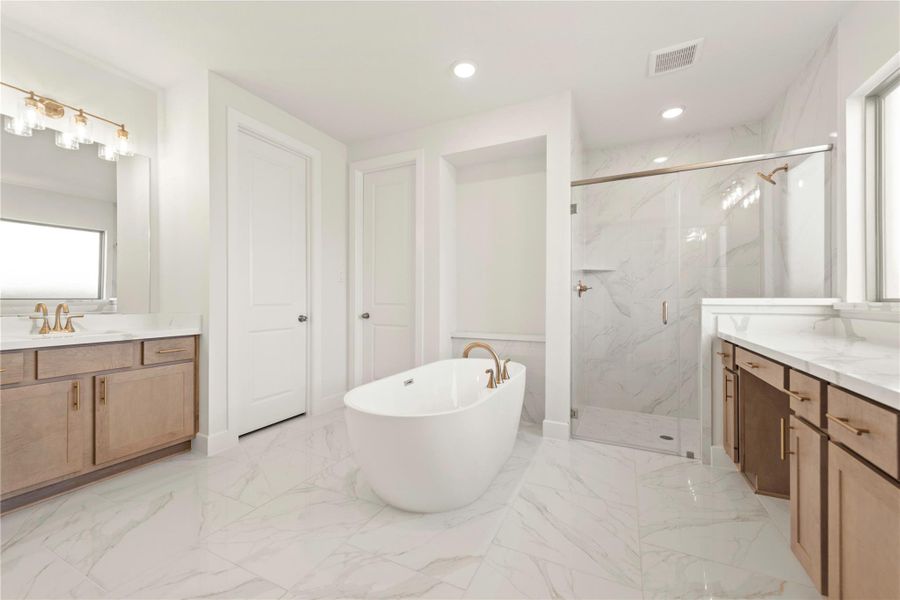 Furnished interior view inside a new home in ARTAVIA®, Conroe (Image 7).