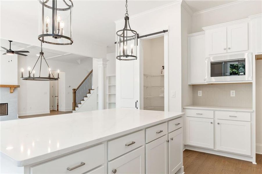 Furnished interior view inside a new home in Chattahoochee Reserve, Cumming (Image 8).