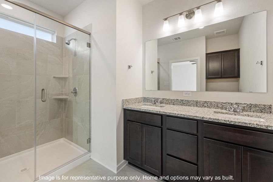 Furnished interior view inside a new home in , Brenham (Image 5).