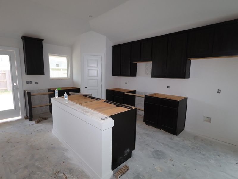 In-progress construction of a new home in Pinewood at Grand Texas, New Caney, TX (Image 5).