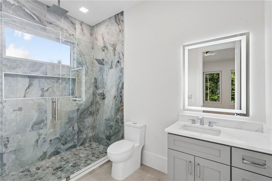 Furnished interior view inside a new home in , Auburn (Image 44).