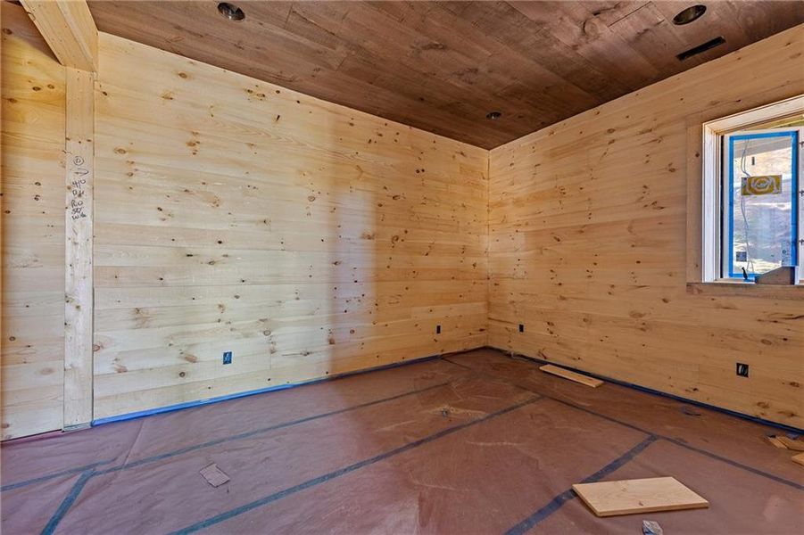 In-progress construction of a new home in , Blue Ridge, GA (Image 7).