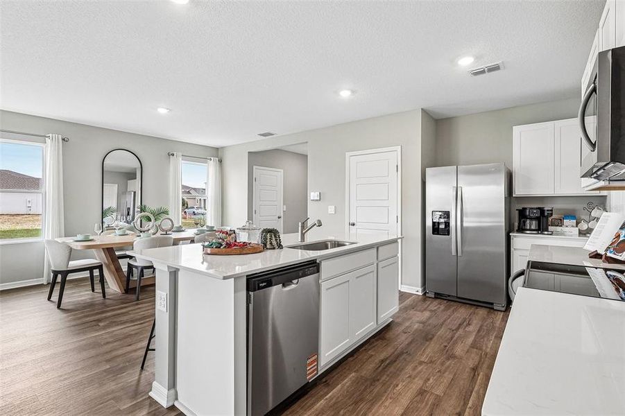 Furnished interior view inside a new home in , Haines City (Image 26).