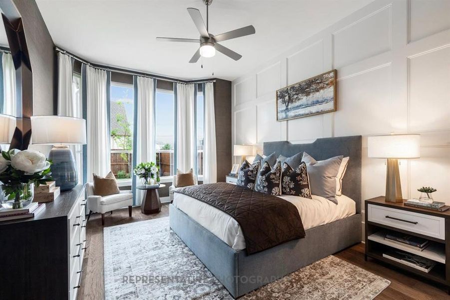 Furnished interior view inside a new home in Devonshire, Forney (Image 14).