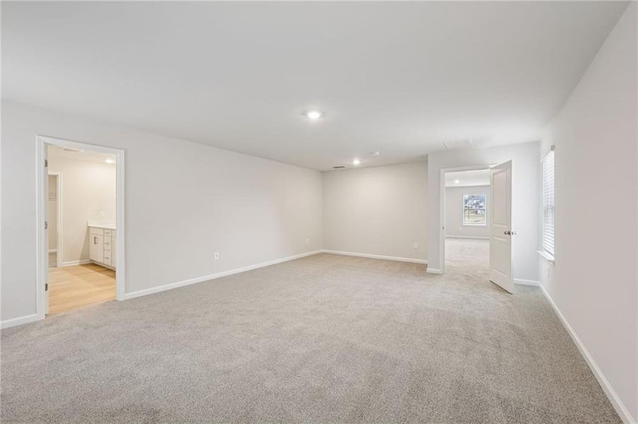 Spacious, unfurnished interior of a new home in Parkside at Grayson, Grayson (Image 21).