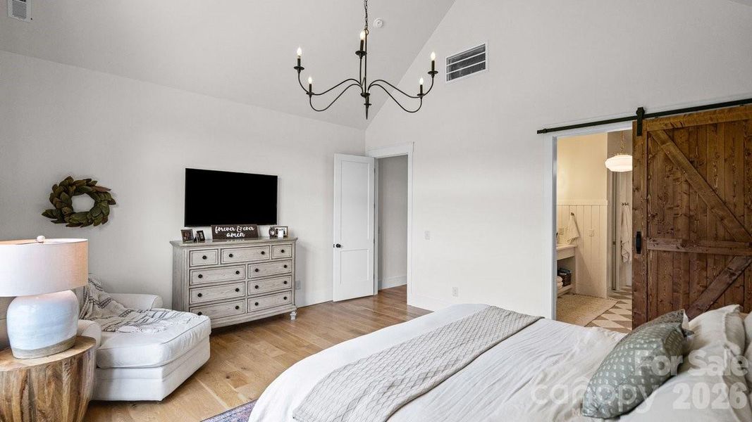 Furnished interior view inside a new home in , Concord (Image 16).