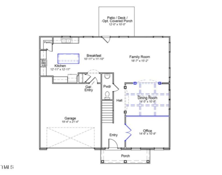 Homesite 218 1 floor