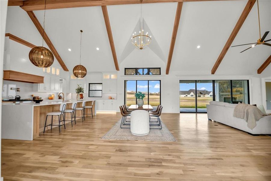 Furnished interior view inside a new home in , Aledo (Image 31).
