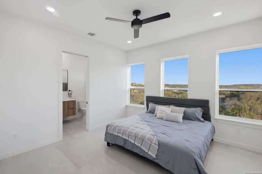 Furnished interior view inside a new home in , San Antonio (Image 14).