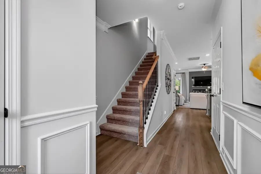 Furnished interior view inside a new home in Stonebridge North, Macon (Image 3).