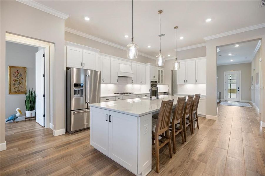 Furnished interior view inside a new home in , Englewood (Image 6).