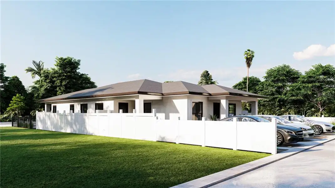 Exterior details and patio area of a home in , St. Petersburg (Image 3).