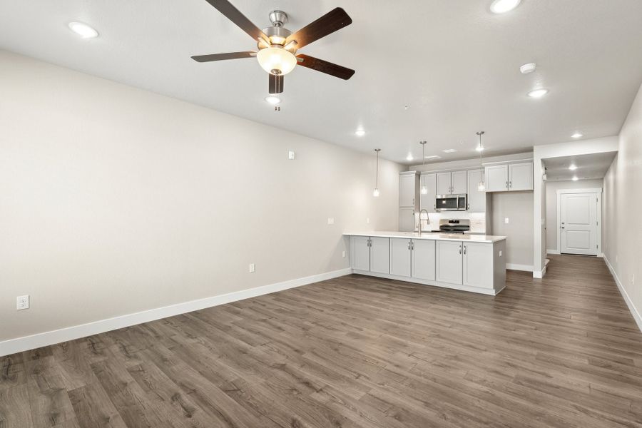 Spacious, unfurnished interior of a new home in Northfield at Old Town, Fort Collins (Image 7). Spacious, unfurnished interior of a new home in Northfield at Old Town, Fort Collins (Image 7).