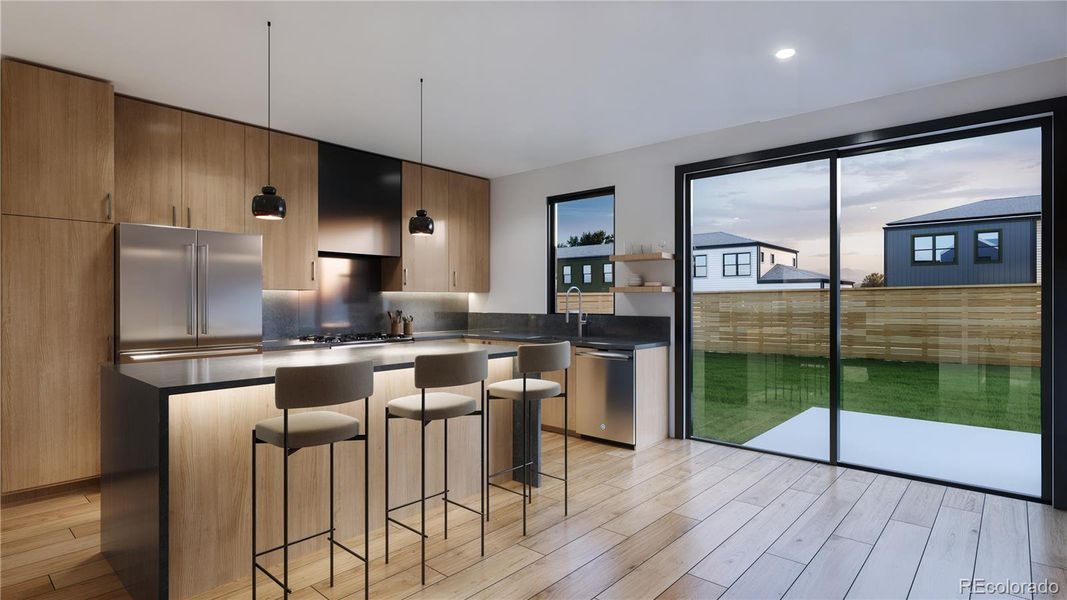 Furnished interior view inside a new home in , Arvada (Image 3). Furnished interior view inside a new home in , Arvada (Image 3).