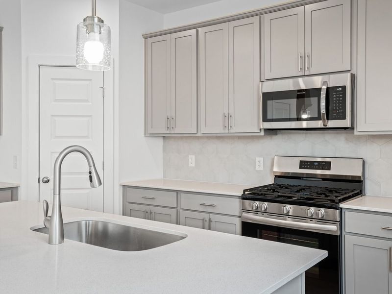 Furnished interior view inside a new home in Calista Farms, White House (Image 5).