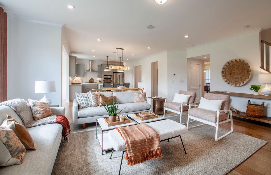 Furnished interior view inside a new home in Forest Creek, Waxhaw (Image 10).