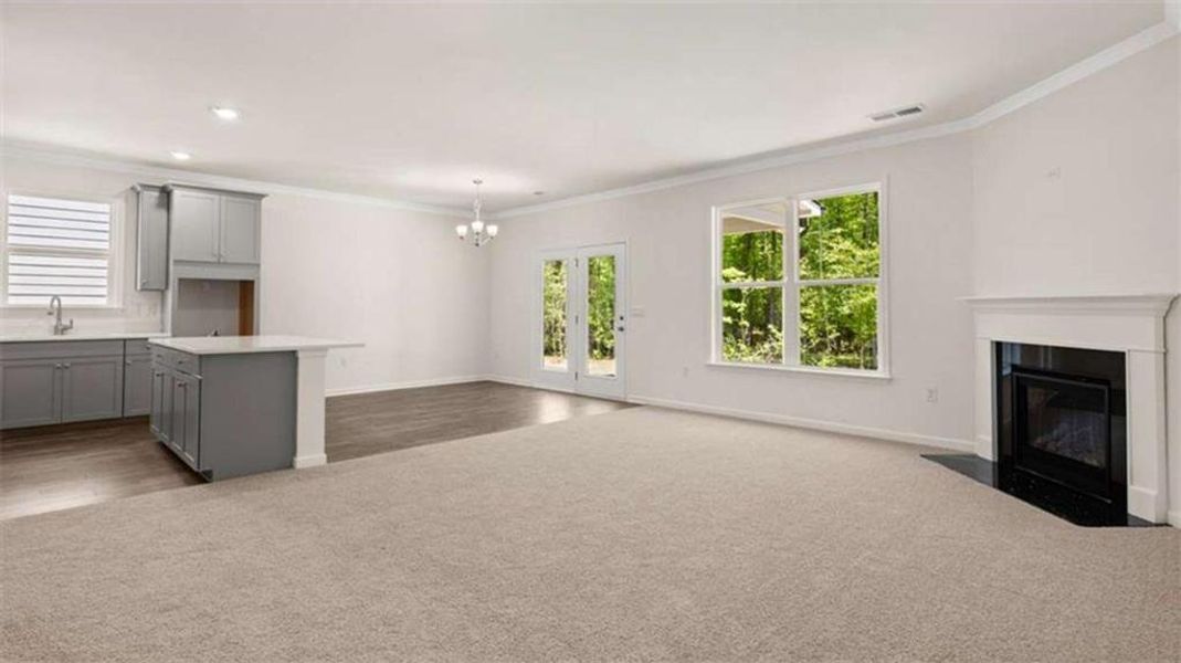 Spacious, unfurnished interior of a new home in Wildwood, Covington (Image 16).