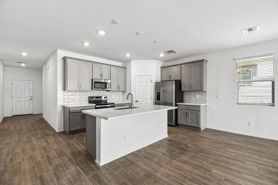 Kitchen featuring the Milan Collection