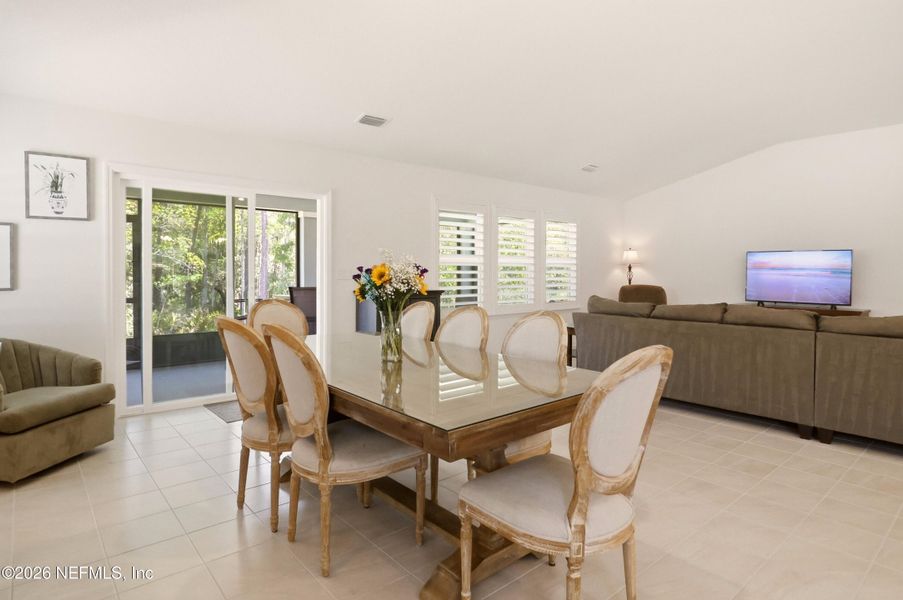 Furnished interior view inside a new home in , St. Augustine (Image 9).