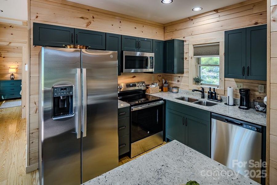 Furnished interior view inside a new home in , Beech Mountain (Image 4). Furnished interior view inside a new home in , Beech Mountain (Image 4).