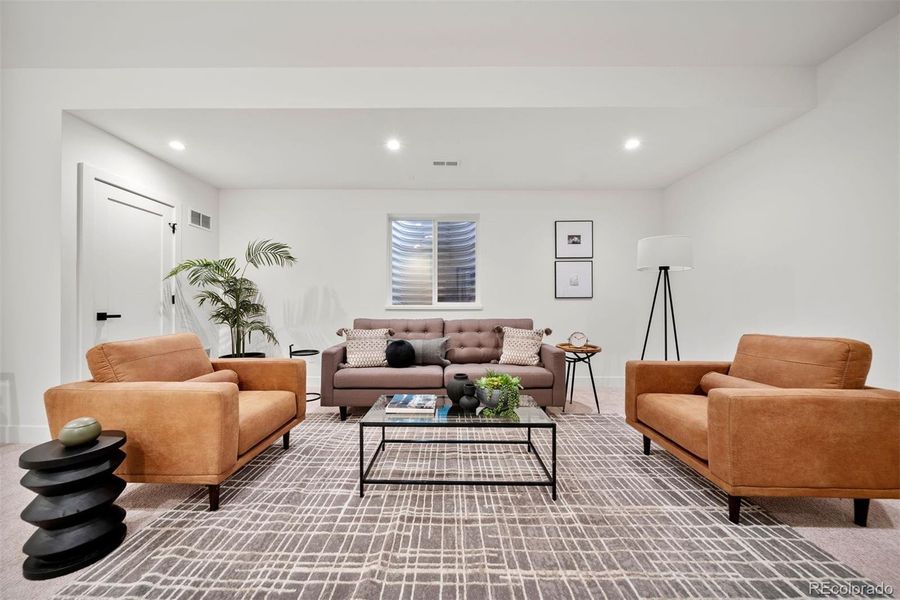 Furnished interior view inside a new home in , Denver (Image 13). Furnished interior view inside a new home in , Denver (Image 13).