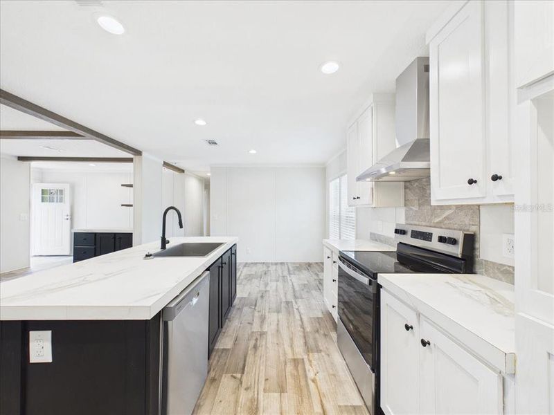 Furnished interior view inside a new home in , Hawthorne (Image 4).