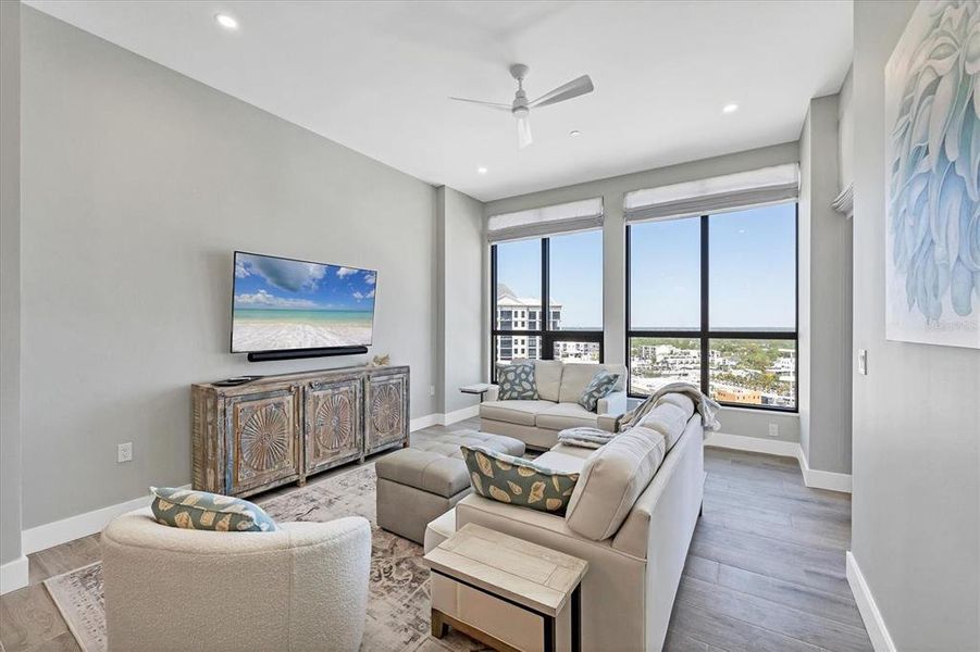Furnished interior view inside a new home in , Sarasota (Image 27).