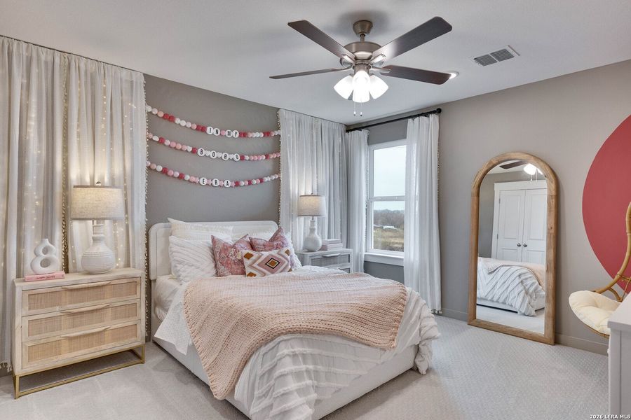 Furnished interior view inside a new home in Westridge, San Antonio (Image 20).