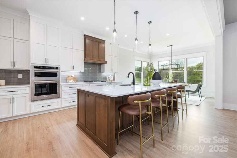 Furnished interior view inside a new home in , Statesville (Image 7).
