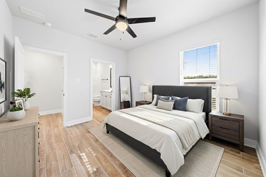 Front exterior of a new home in Natureview, Freeport, FL, highlighting curb appeal (Image 17).