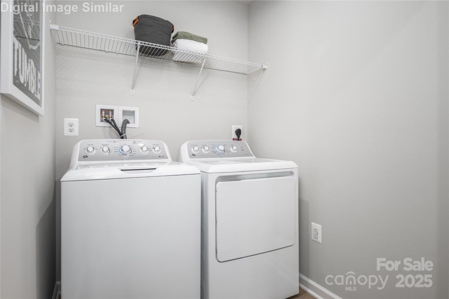 Close-up of interior finishes inside a home in Bozardt Farms, Charlotte (Image 19).