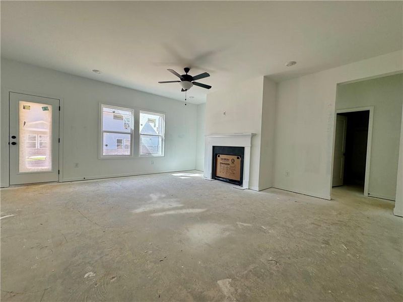 In-progress construction of a new home in Eastlyn Crossing - Single Family, Flowery Branch, GA (Image 22). In-progress construction of a new home in Eastlyn Crossing - Single Family, Flowery Branch, GA (Image 22).