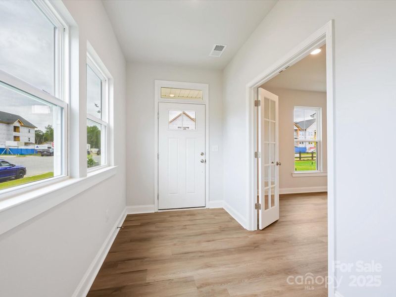 Spacious, unfurnished interior of a new home in North Creek Village - Townhomes, Huntersville (Image 26). Spacious, unfurnished interior of a new home in North Creek Village - Townhomes, Huntersville (Image 26).