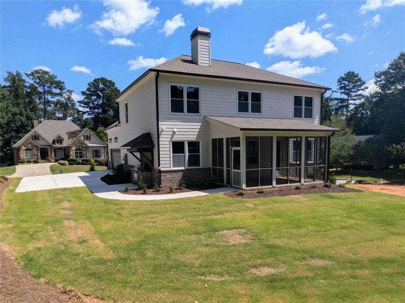Exterior details and patio area of a home in , Covington (Image 4).