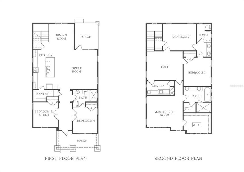Floor Plan - 1st Level Floor Plan - 1st Level
