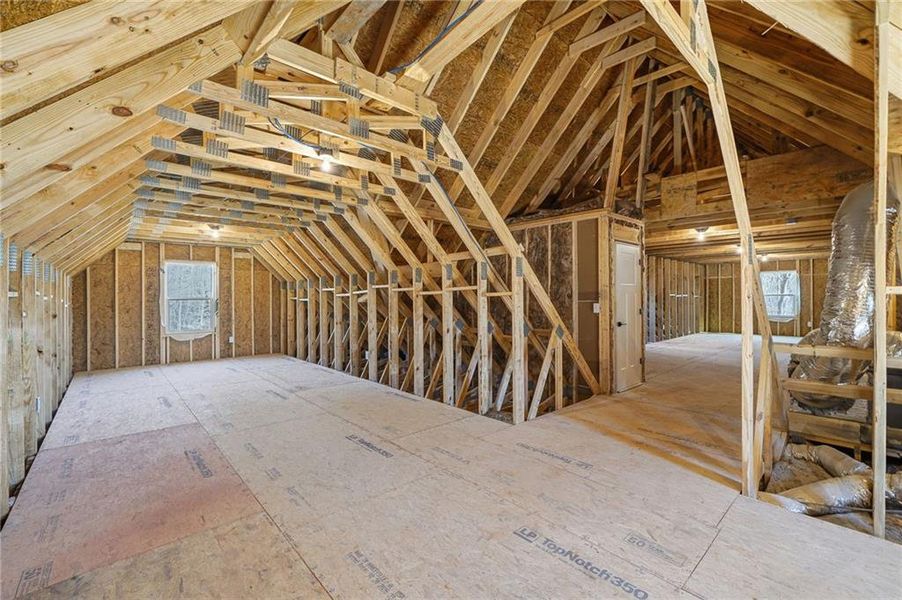 In-progress construction of a new home in , Ball Ground, GA (Image 49).