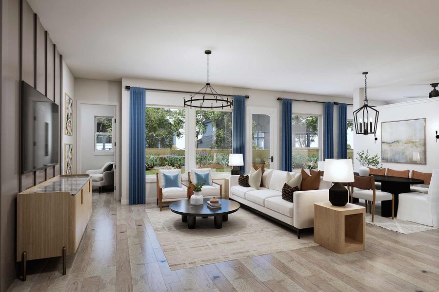 The Brunsville - Family Room