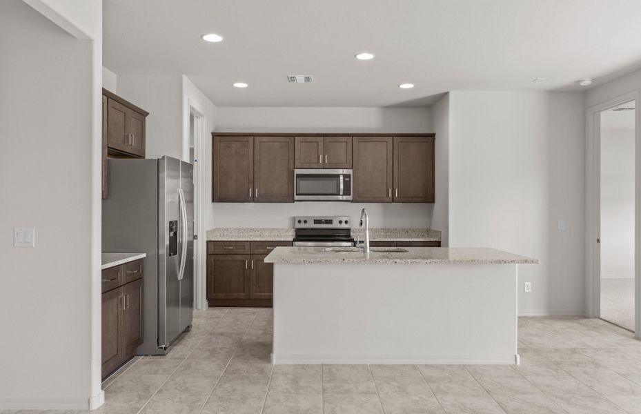 Representative furnished interior of a home built from the Bergamot by Pulte Homes in Alamar, Tolleson (Image 5).
