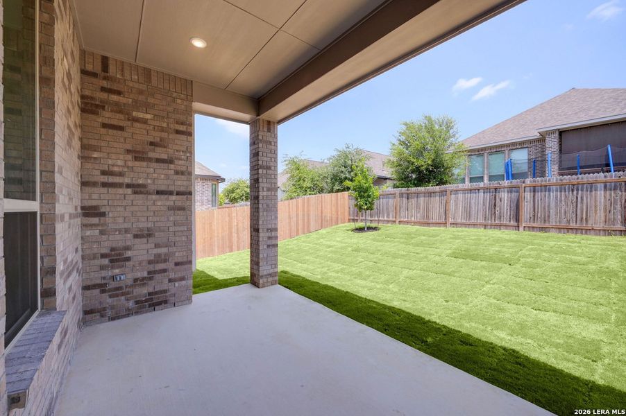 Exterior details and patio area of a home in Weston Oaks, San Antonio (Image 19). Exterior details and patio area of a home in Weston Oaks, San Antonio (Image 19).