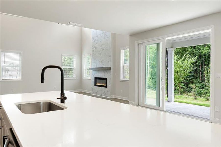 Close-up of interior finishes inside a home in Hillside Manor, Powder Springs (Image 20).