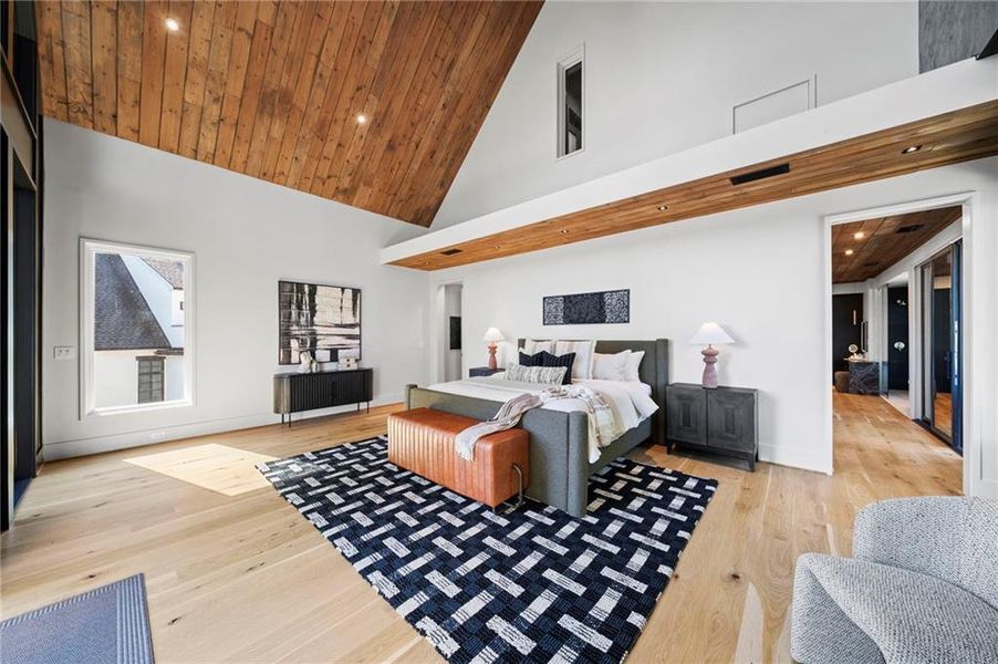 Furnished interior view inside a new home in , Atlanta (Image 86).
