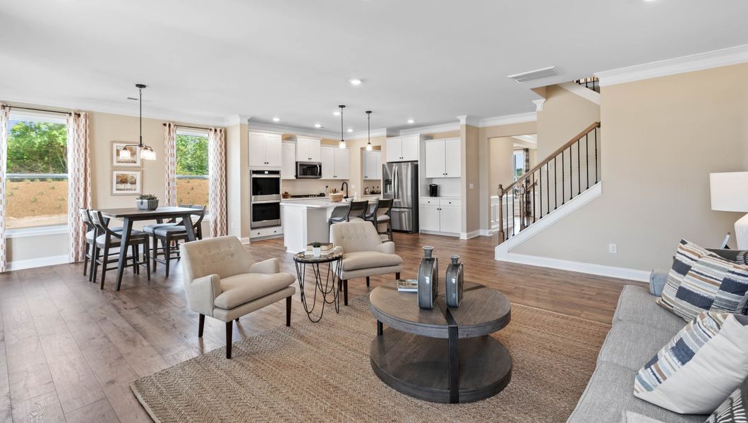 Furnished interior view inside a new home in Williams Ridge, Woodruff (Image 19).