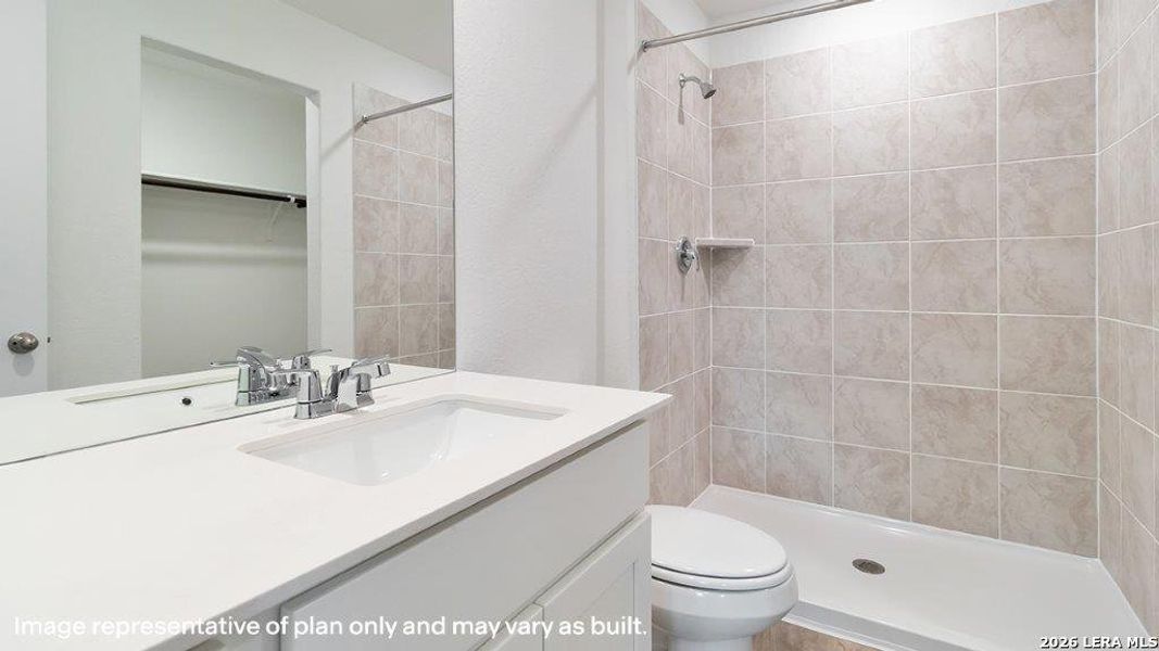 Furnished interior view inside a new home in Blue Ridge Ranch, San Antonio (Image 6).