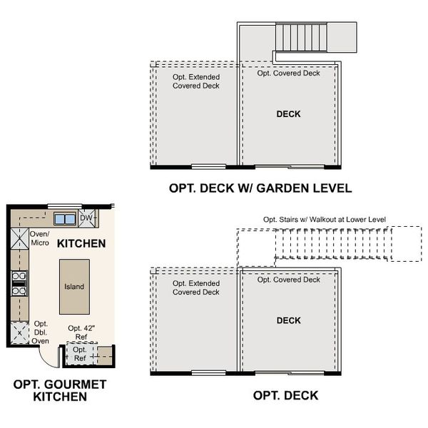 2D floor plan layout for the Gateway by Century Communities in Overland Ranch, Aurora, CO (Image 3).