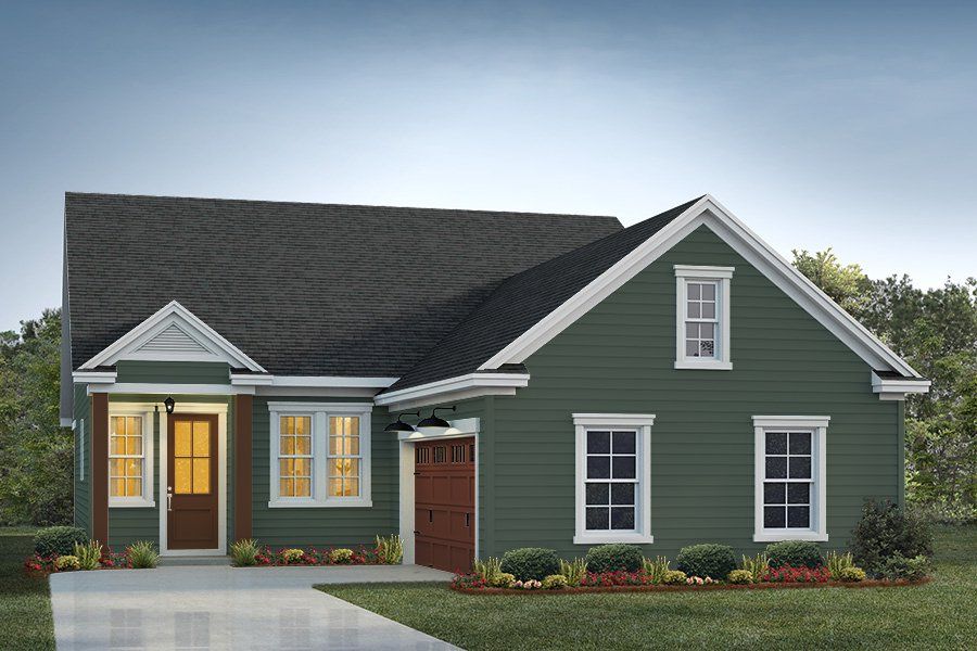 Saratoga Elevation 3 Greenbrooke Color Package
