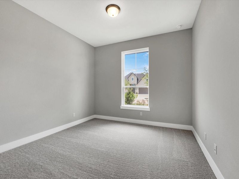 Spacious, unfurnished interior of a new home in Dunham Pointe, Cypress (Image 25). Spacious, unfurnished interior of a new home in Dunham Pointe, Cypress (Image 25).