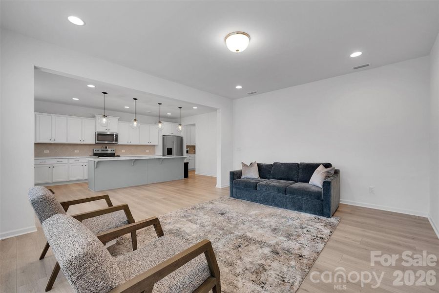 Livingroom view of Kitchen