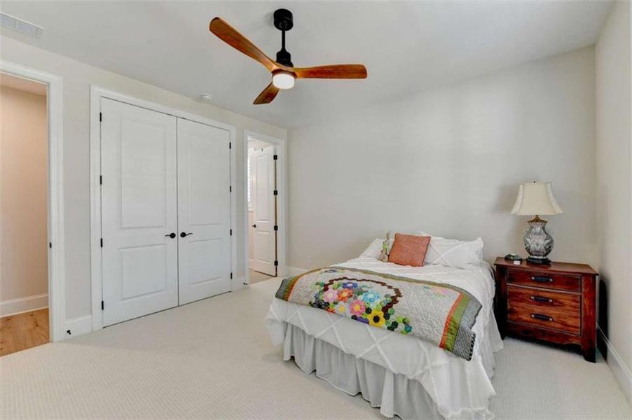 Furnished interior view inside a new home in , Hoschton (Image 34).