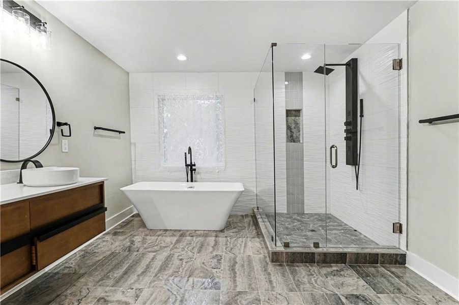 Furnished interior view inside a new home in , Loganville (Image 15).