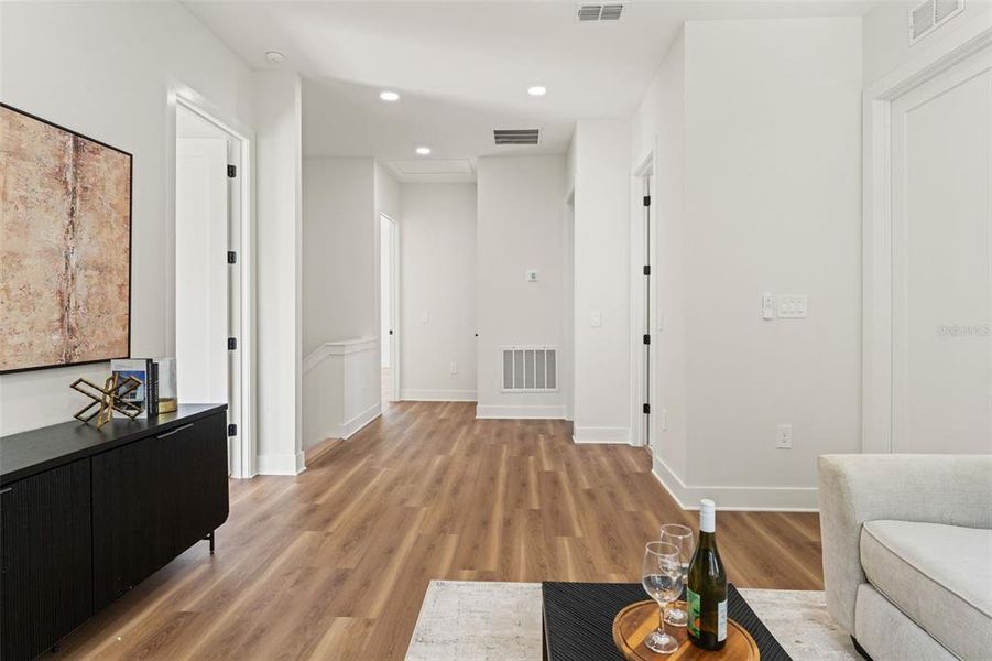 Furnished interior view inside a new home in , Seminole (Image 45).